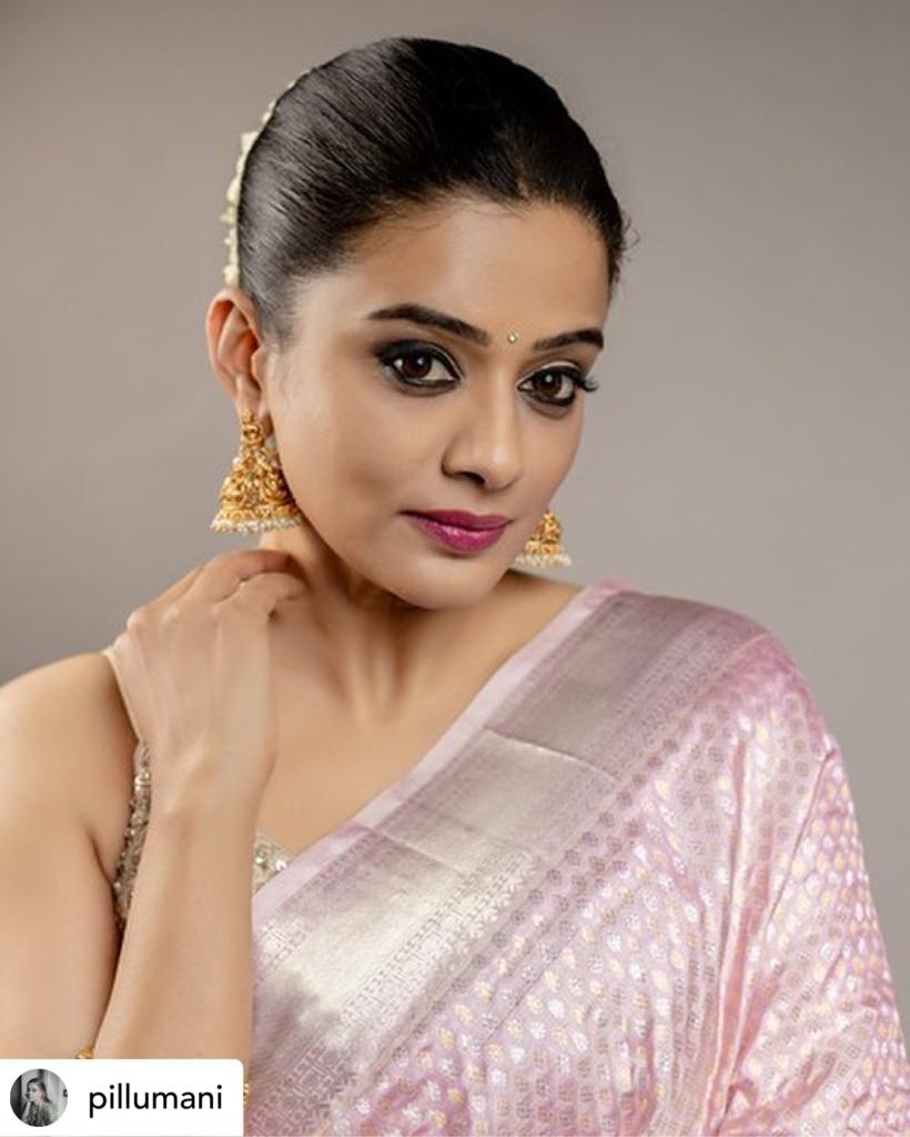 Priyamani temple lakshmi earrings