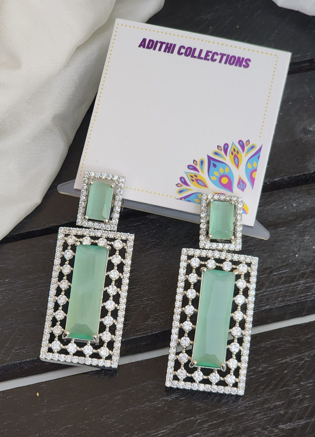 Ad stone rectangle danglers